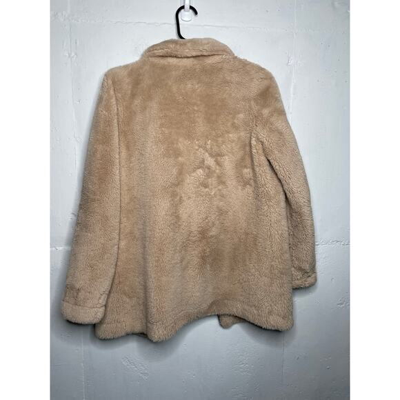 Apparis Womens Faux Fur Tan Coat Size XS - Picture 7 of 9